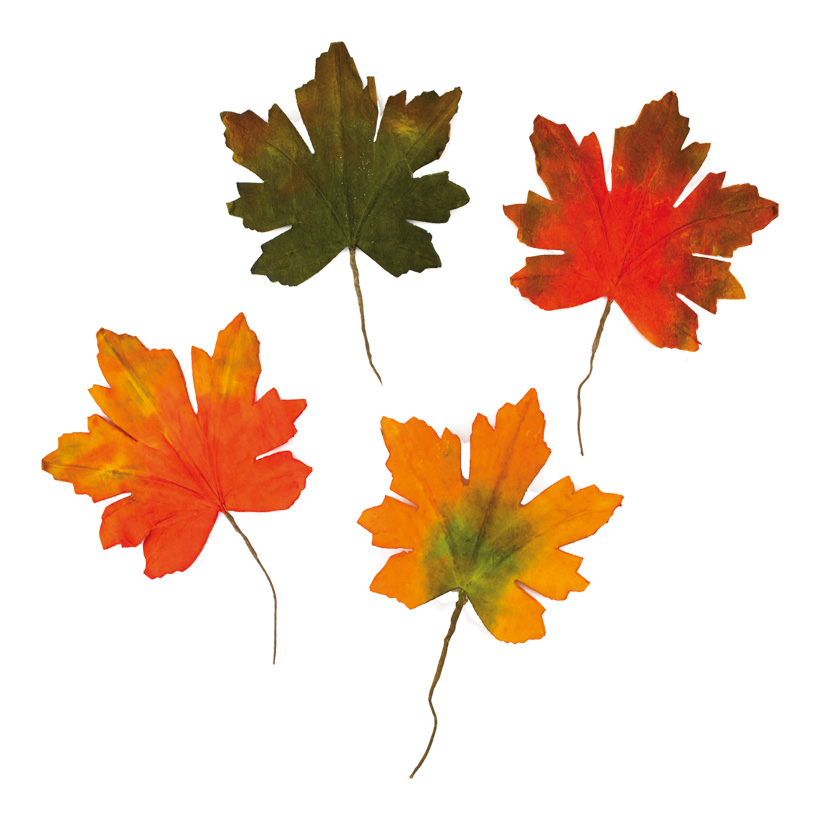 Maple leaves, 36x30cm set of 4, in polybag