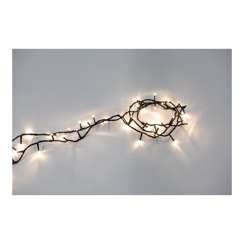 Lichterkette 180 LEDs, Ø5mm 900cm IP44 Stecker für außen, 4x koppelbar, 8 Progr. m. Memoryfunktion, 5m Zuleitung, 2-farbige LEDs, Kabelfarbe: grün