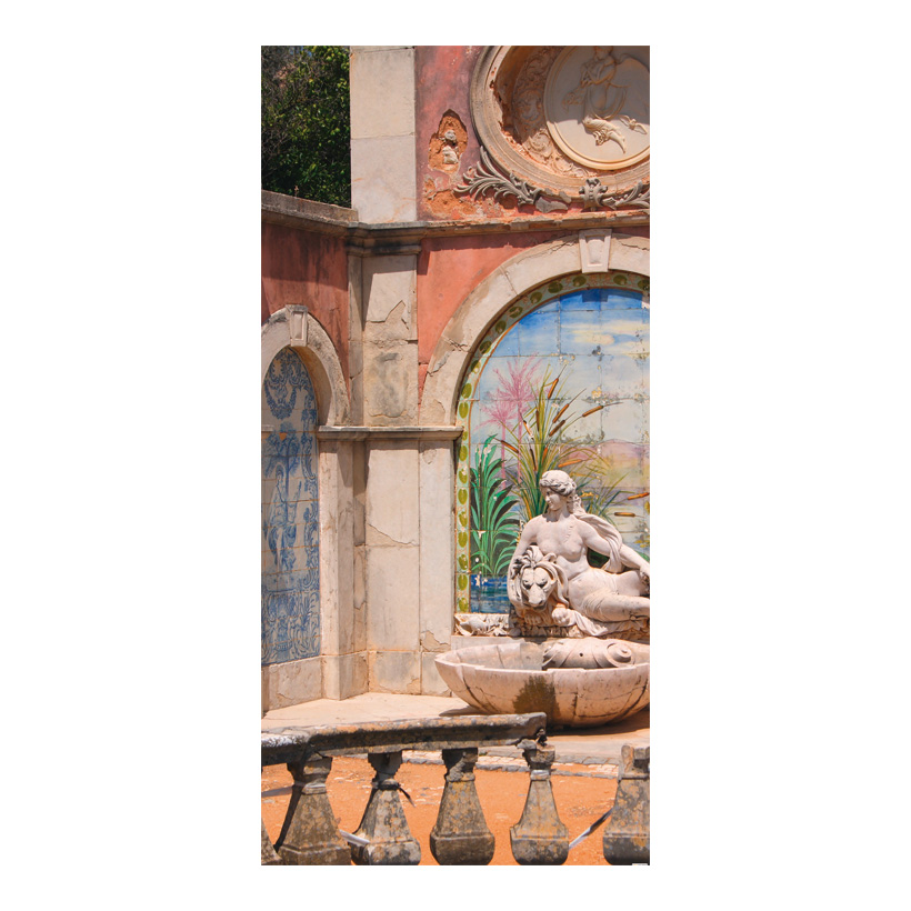 # Motitvdruck "Verfallene Villa", 180x90cm Papier