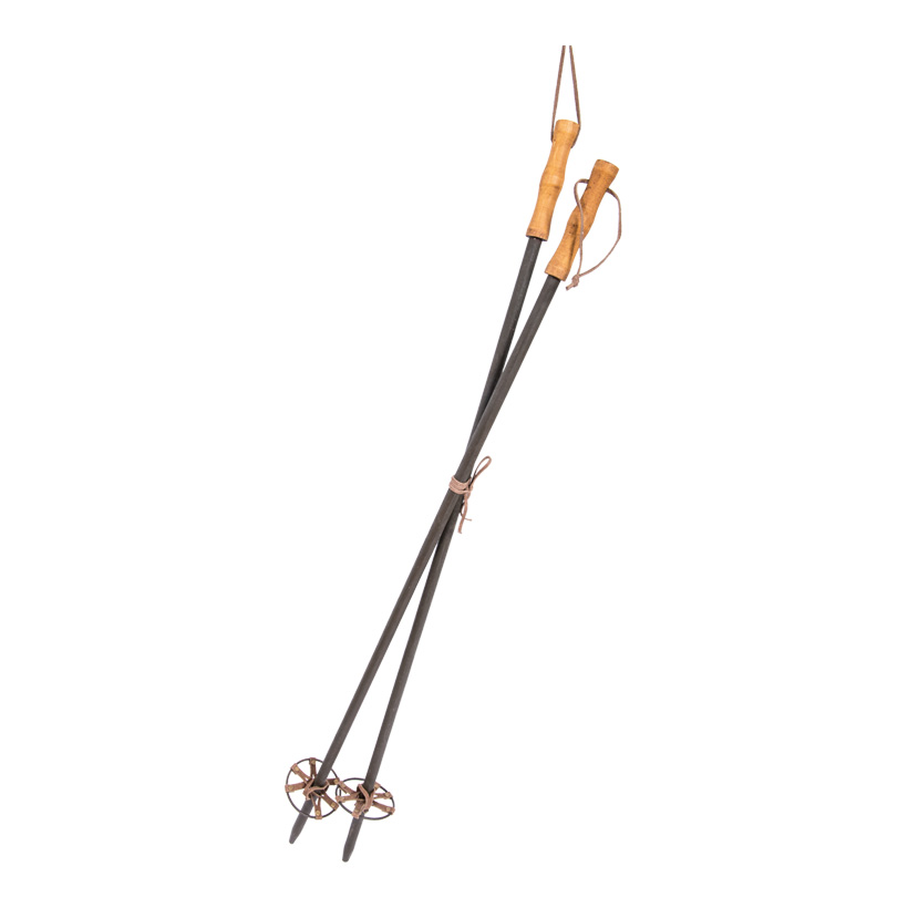 Ski sticks, 100cm pair of 2, vintage design