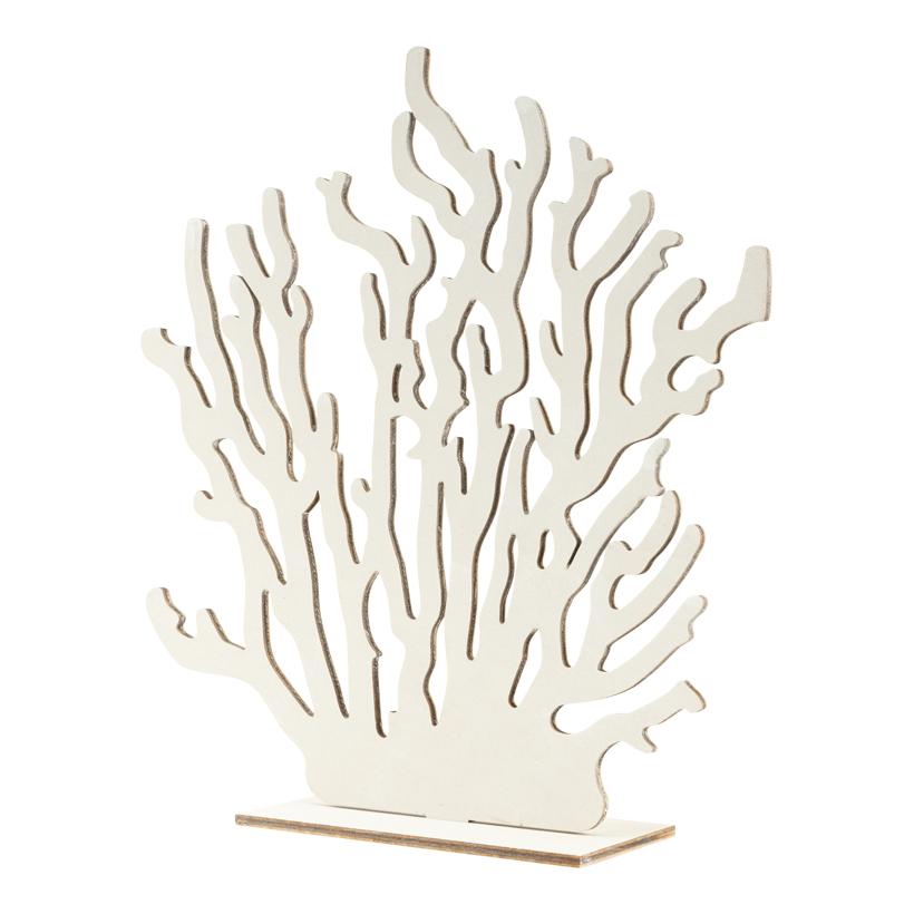 Koralle, 50cm 2-teilig, aus Holz, stehend