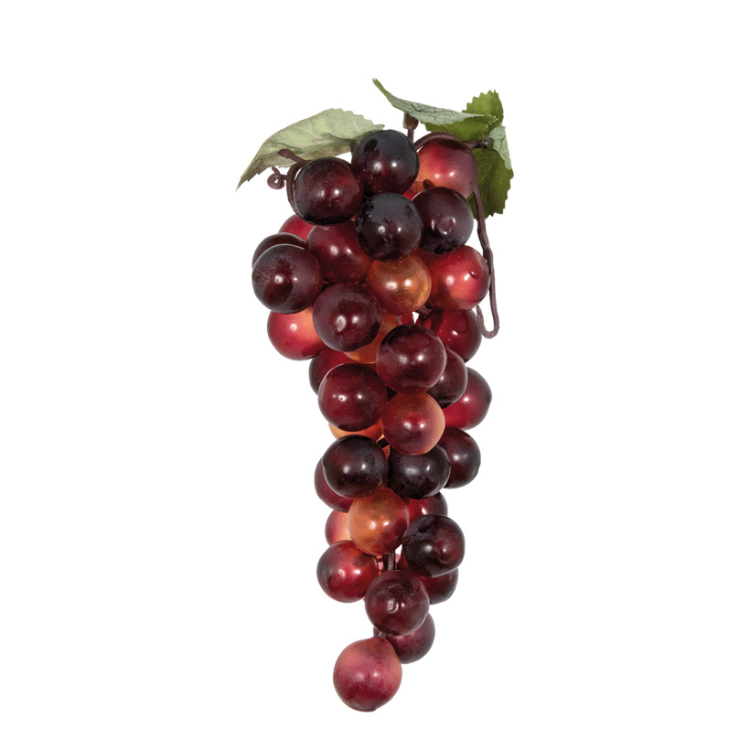 Weintrauben, 18cm mit Hänger, 48-fach, aus Kunststoff