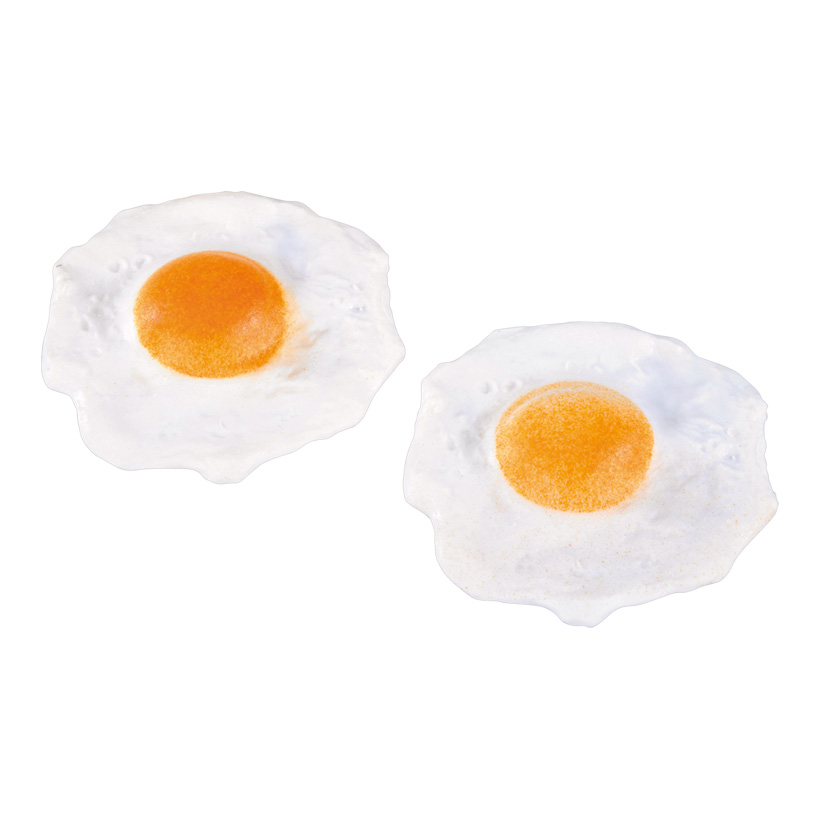 # Fried eggs, Ø 10cm, 2pcs./bag, plastic