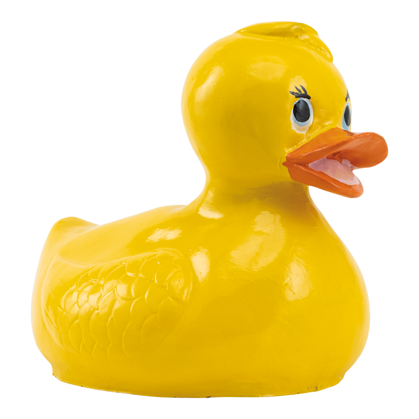 Duck, 27x20x23cm out of polyresin, weatherproof