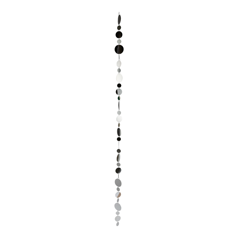 Foil garland, 200cm ⌀ 8cm/⌀ 3,5cm round