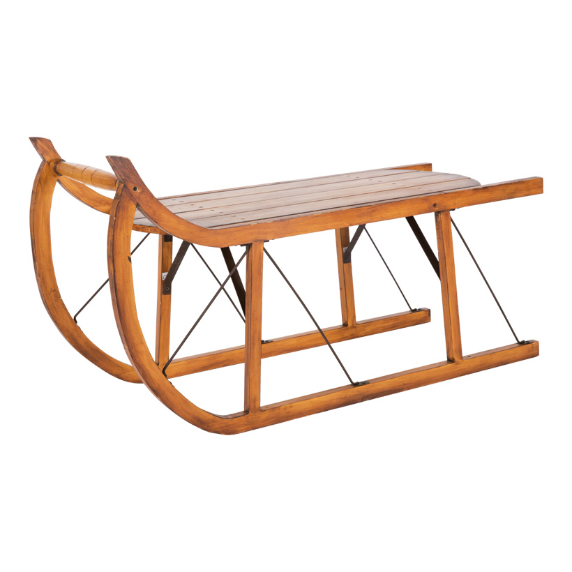 Wooden sleigh, 100x42x55cm, screwable