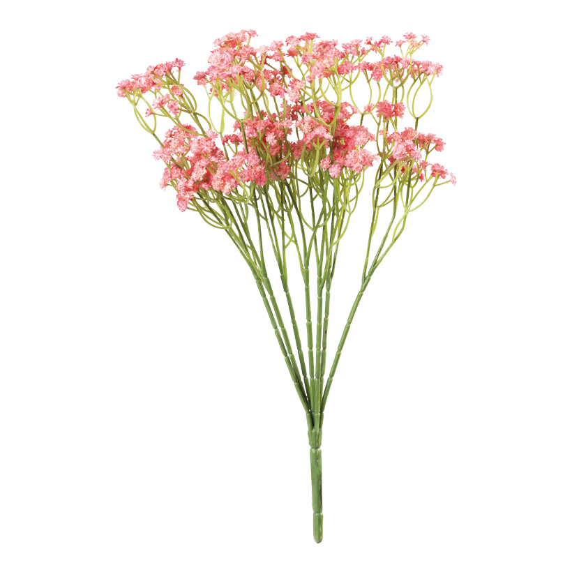 Babybreath bundle, 39cm Stiel: 7,5cm 7-fold, out of plastic, flexible