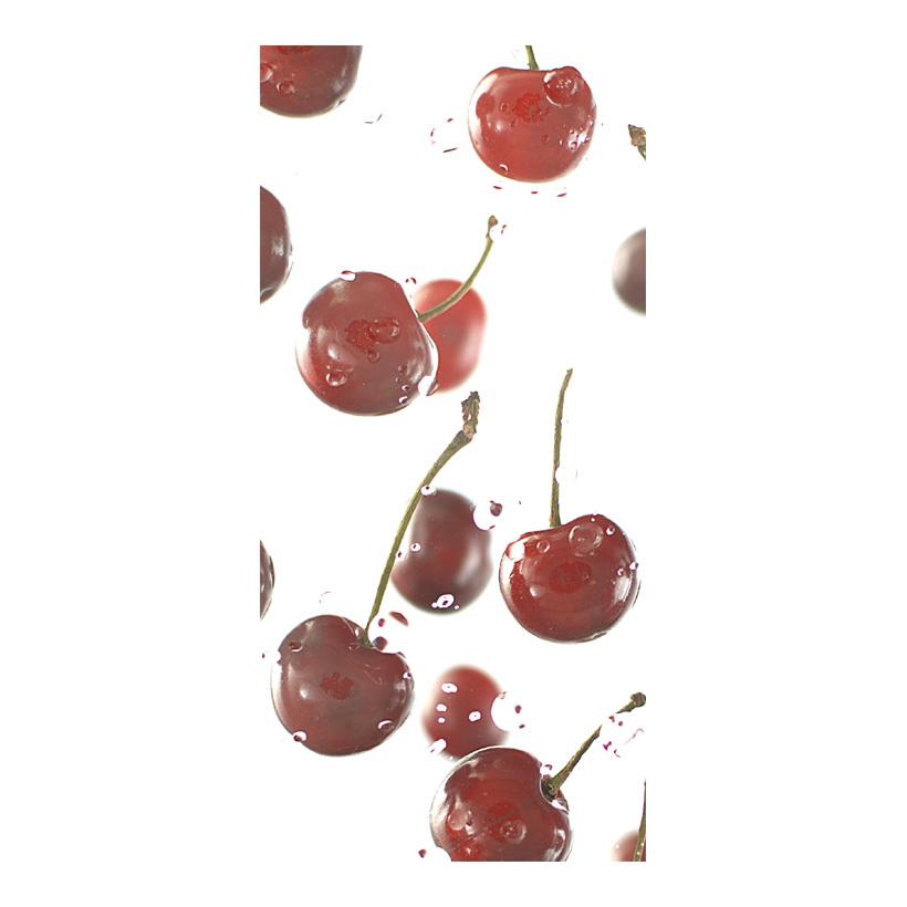 Banner Cherries, 80x200cm made of fabric