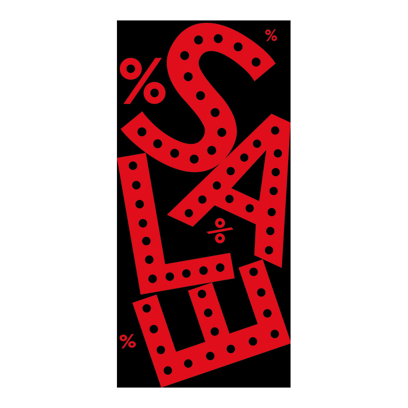 # Motivdruck "Sale 2", 180x90cm Stoff