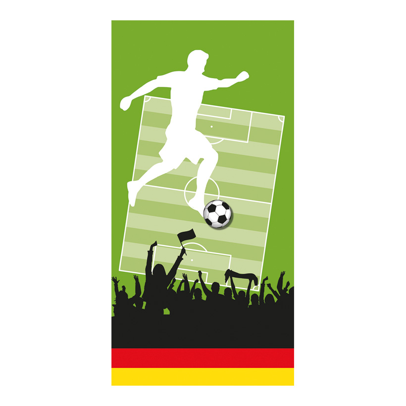 # Banner Fußball "3" 180x90cm einseitig bedruckt