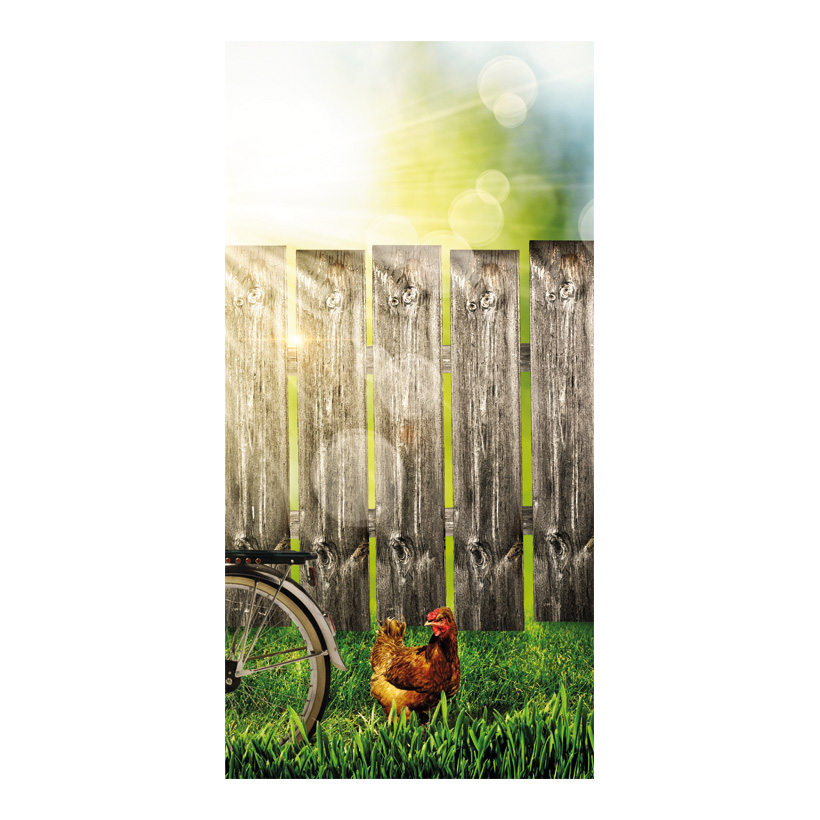 Banner garden fence, 80x200cm fabric