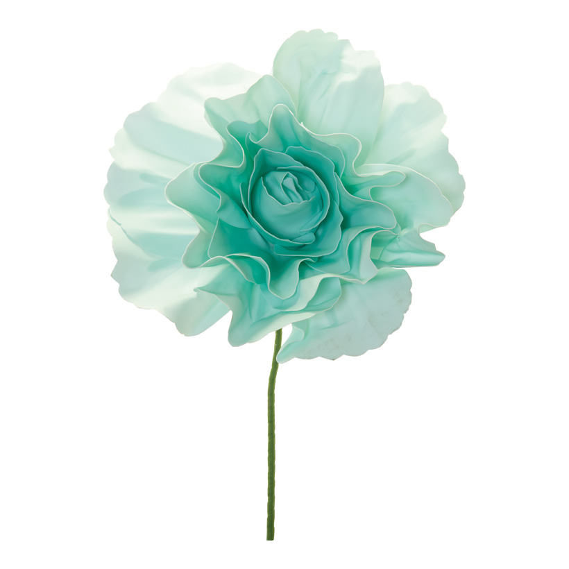 Peony flower head, Ø 50cm made of foam, with stem