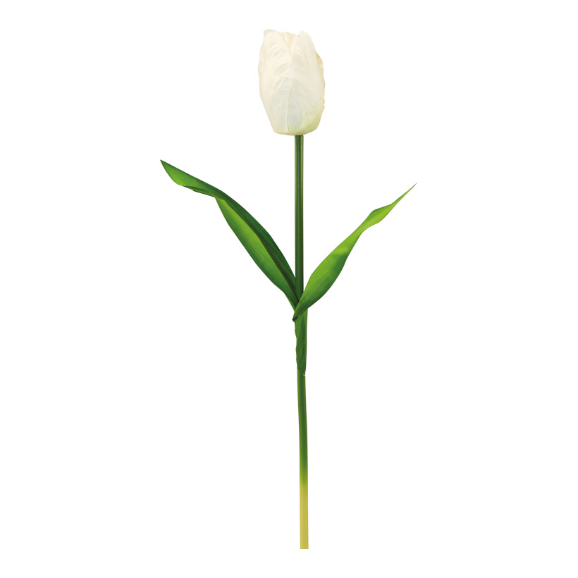 Tulpe am Stiel, 70cm Blüte Ø 9cm aus Kunstseide/Kunststoff/Styropor