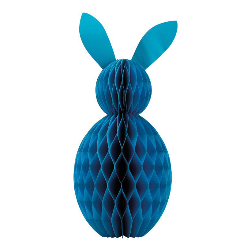 Honeycomb Easter rabbit, 60cm out of kraft paper, foldable, with magnetic closure