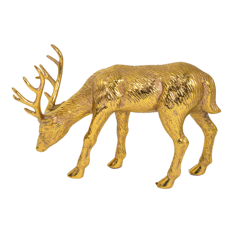 Rentier, 27x16cm Kopf gesenkt