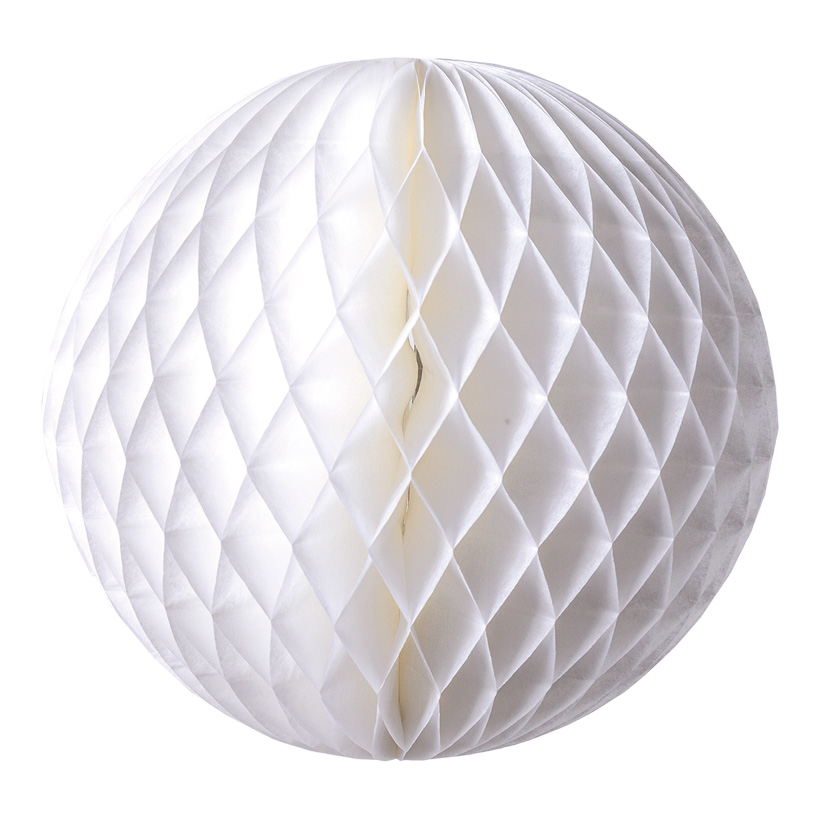 # Boule en nid d'abeille, 30cm de papier, avec attache en nylon, ignifugé en M1