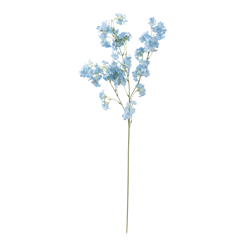 Branche avec fleurs printanières, 95cm Stiel: 44cm en soie artificielle/plastique, flexible