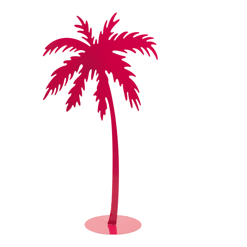 Palme, 90x50x25cm 2-teilig, aus Metall