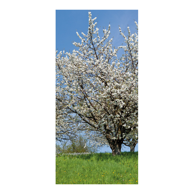 Banner Cherry tree, 80x200cm fabric