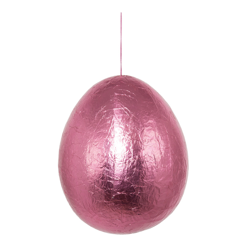Easter egg, Ø 16cm, styrofoam covered with foil