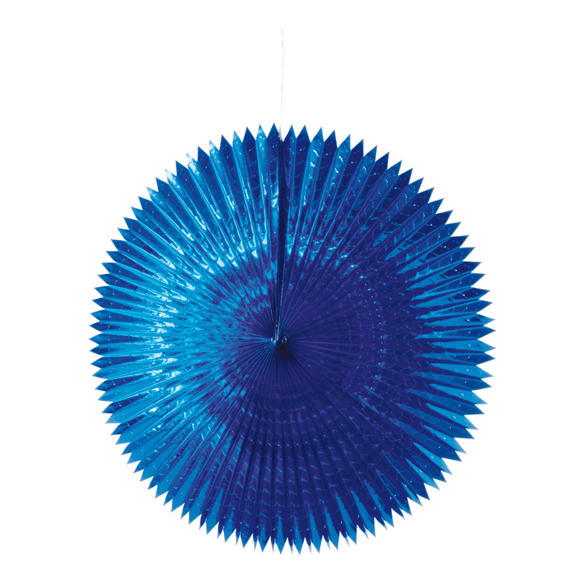 Pointed cut fan, Ø 60cm metal foil