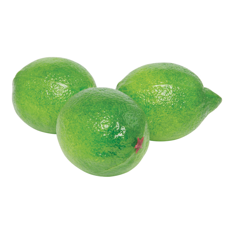 # Lime, 6x8cm, 3pcs./pièces, plastique