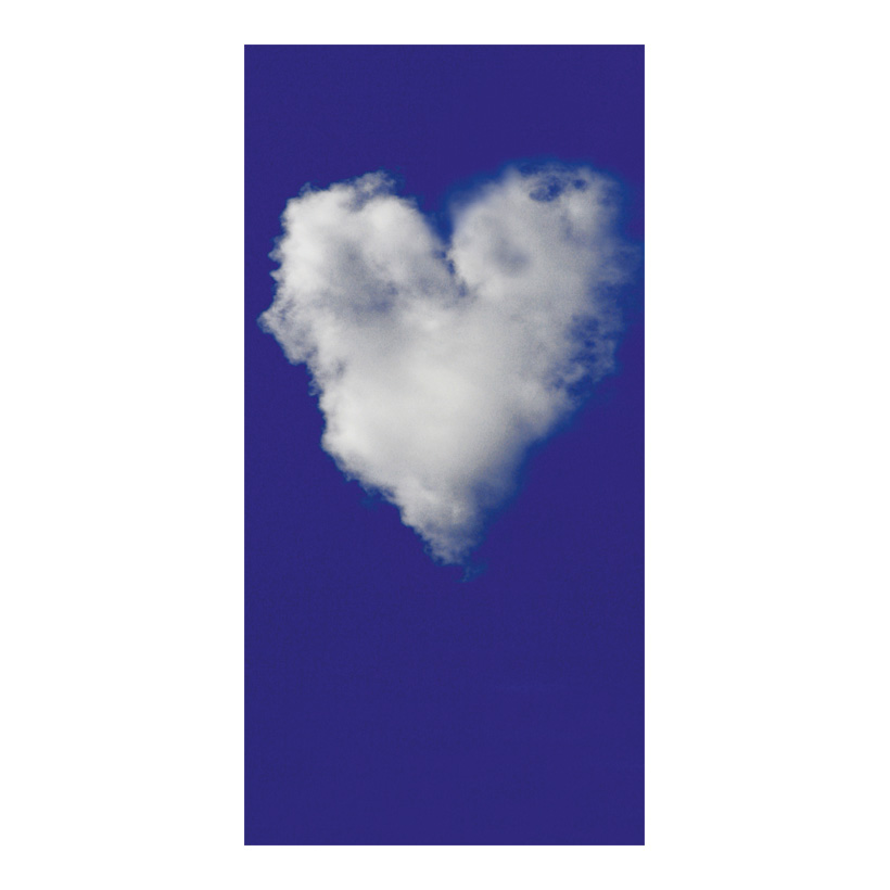 # Banner "cloud heart", 180x90cm paper