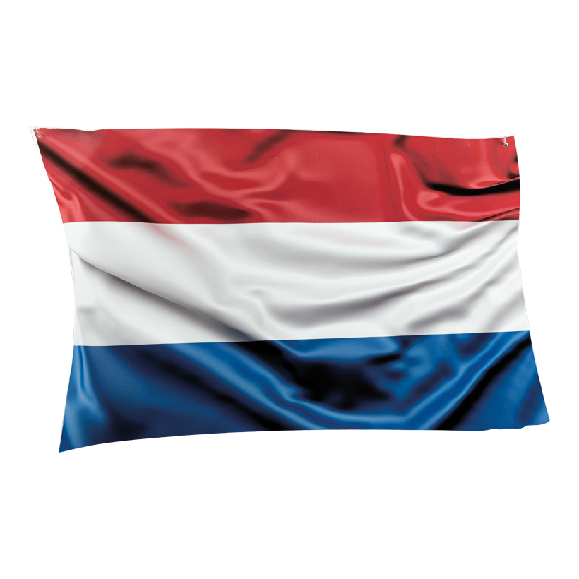 # Flagge, 58x40cm aus Kunststoff, doppelseitig bedruckt, flach