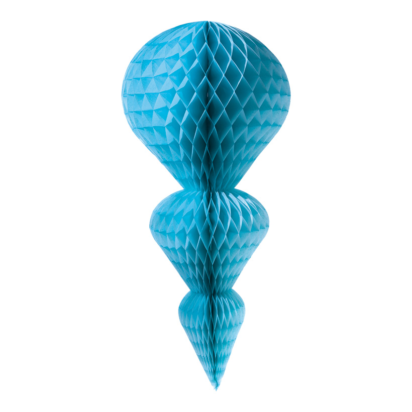 # Tropfenornament, 65x30cm aus Papier, mit Nylonhänger, schwer entflammbar nach M1
