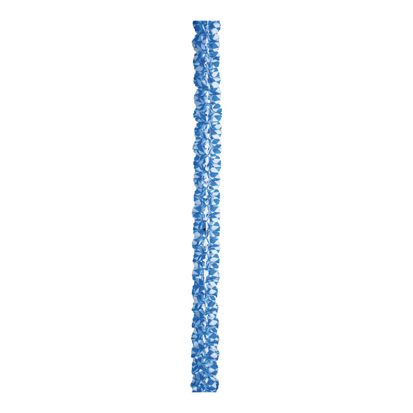 # Tissue paper garland, 400cm Ø 11cm Bavaria, flame retardant according to B1, with hanger