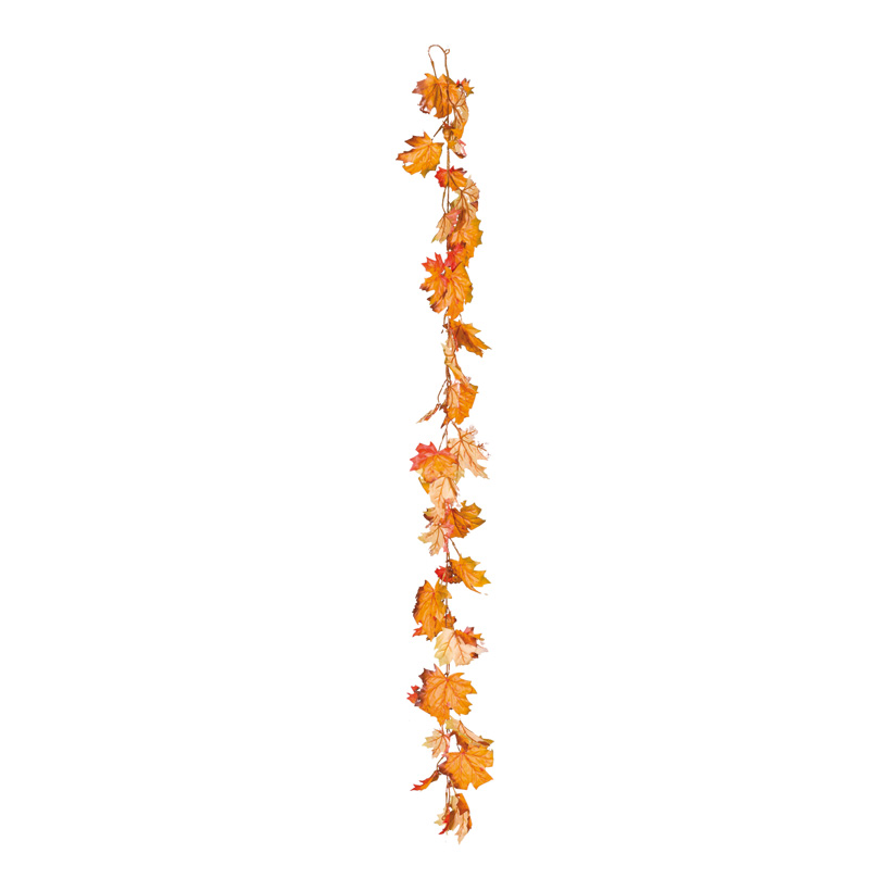 Ahornblattgirlande 180cm ca. 35 große Blätter