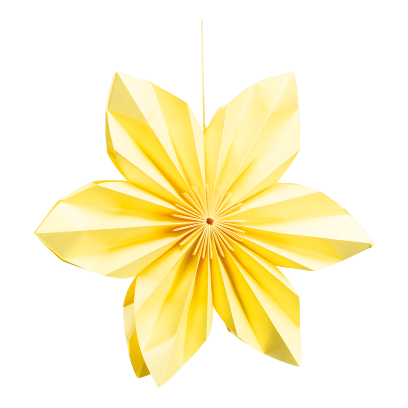 Flower out of paper, _ 30cm foldable, with magnetic closure, for hanging