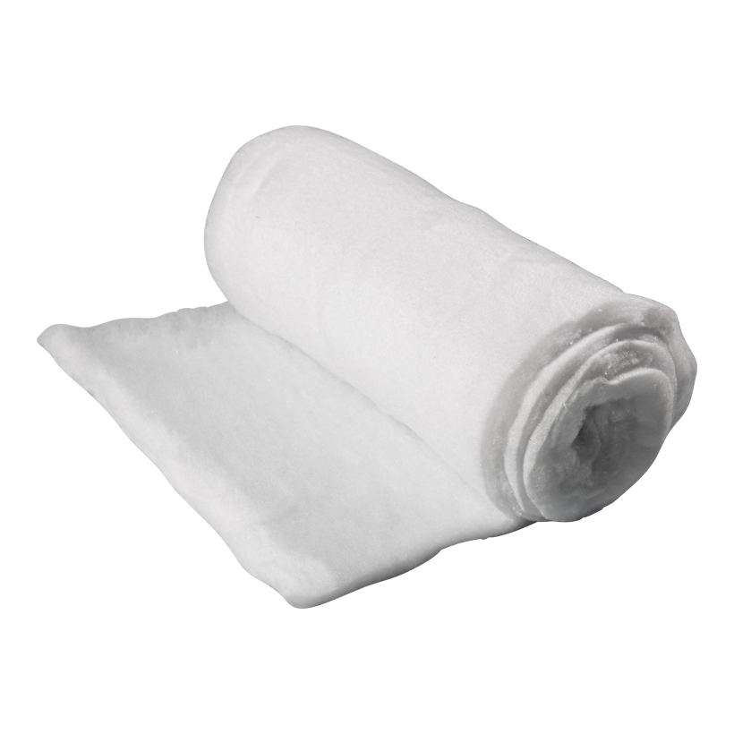 Snow carpet, 25x1m ca. 5,3 kg out of polyester, flame resistant according to DIN4102-B1