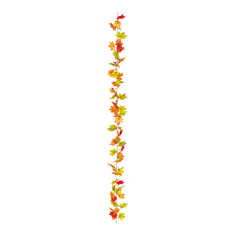 Maple leaf garland, 180cm ca. 70 small leaves