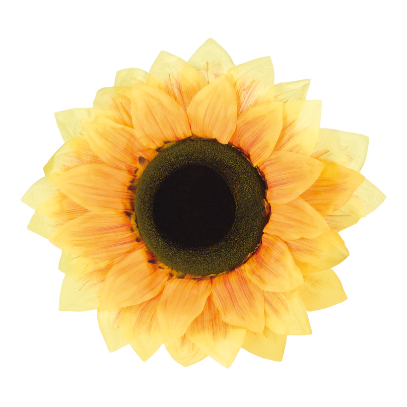 Sunflower head, Ø 50cm, artificial silk