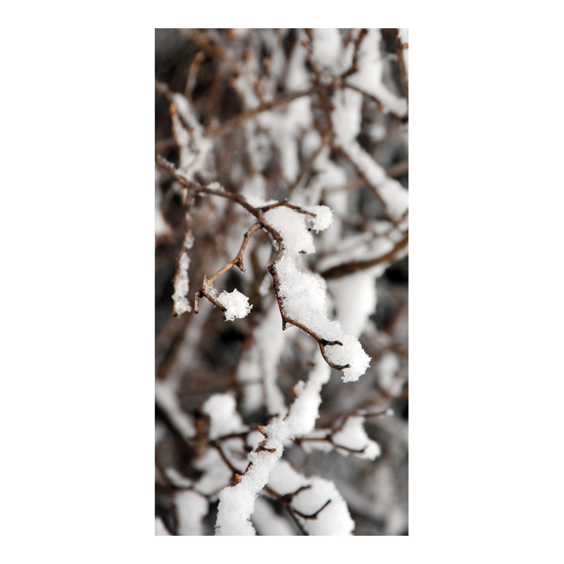 Motif imprimé Branche d'hiver, 80x200cm tissu