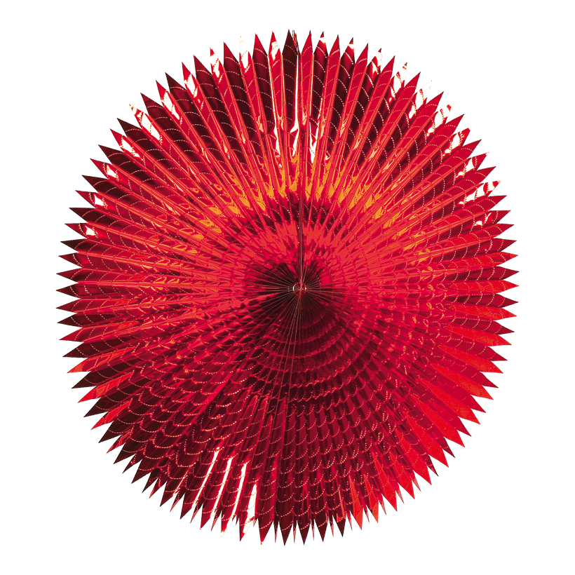 Pointed cut fan, Ø 90cm metal foil