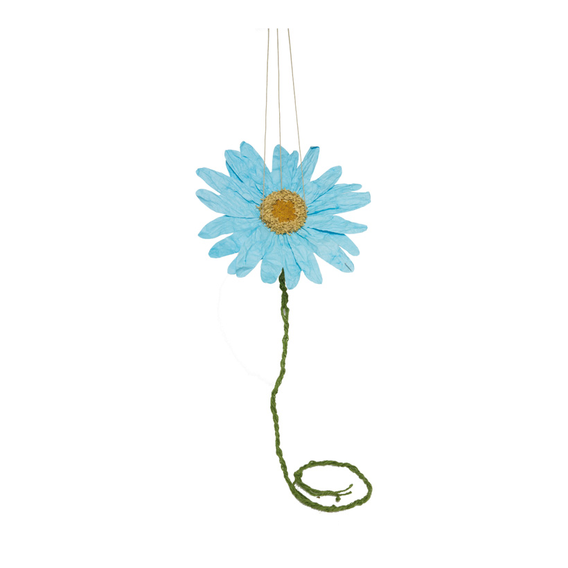 Gerbera flower, Ø 40cm, for hanging, paper, with 100cm string