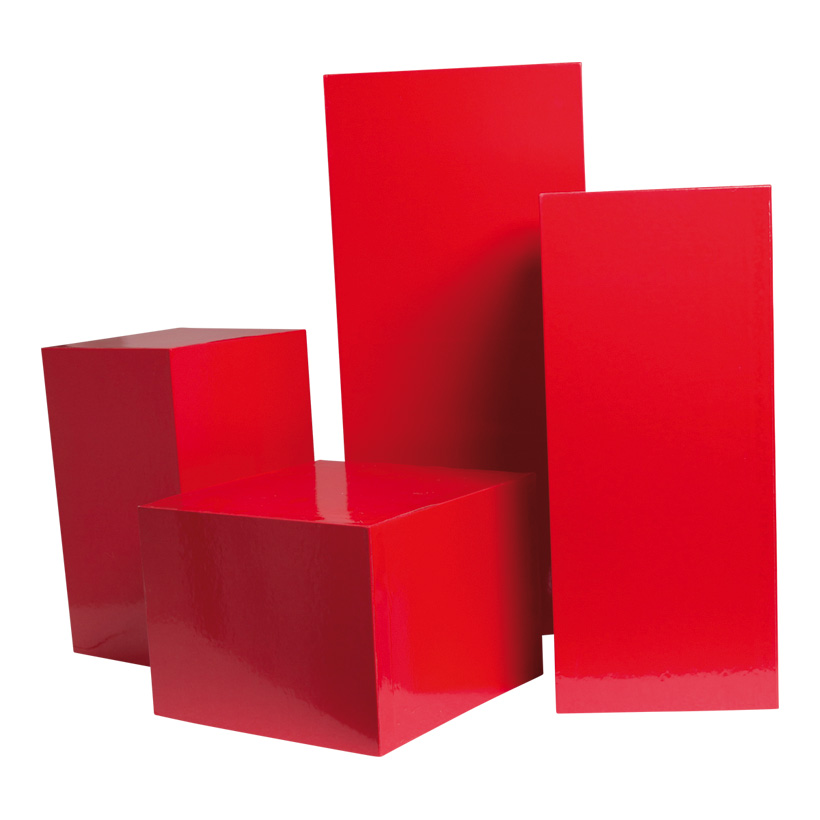 Boxes, 45x20x20cm, 35x15x15cm, 25x15x15cm, 15x20x20cm, 4pcs./set, nested, paper