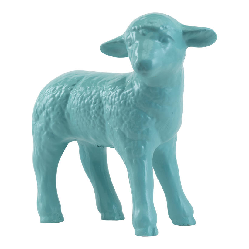 Lamb, 30x15x27cm out of polyresin, standing, weatherproof