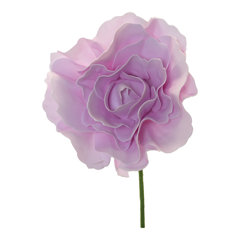 Peony flower head, Ø 30cm made of foam, with stem