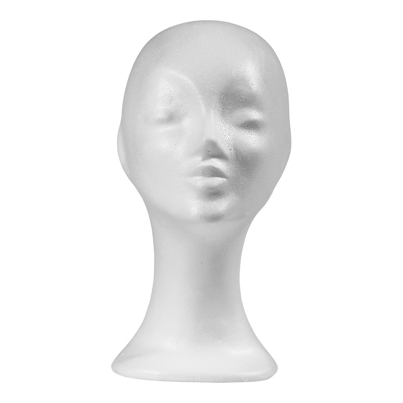# Female head for wig "Dekor", Ø 33cm, 35cm, styrofoam