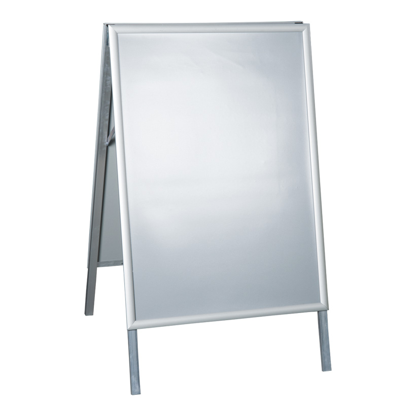 # A1 Présentoir, pliable, 61x75x100cm double-face, profil à onglet de 32 mm, pour l'intérieur et l'extérieur