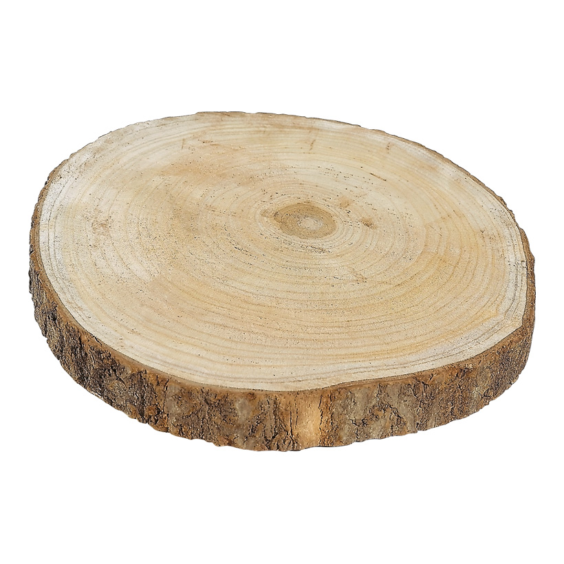 Wooden slice, Ø 34cm, 4,5cm thick