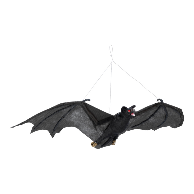 Chauve-souris, 55x20cm, tissu, styrofoam