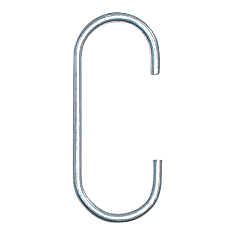 # C-hooks 39 mm zinc coated, Ø 2 mm, 100 pcs./pack.