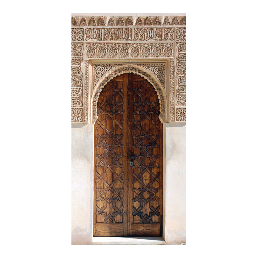 # Motivdruck "Orientalische Tür", 80x200cm Stoff