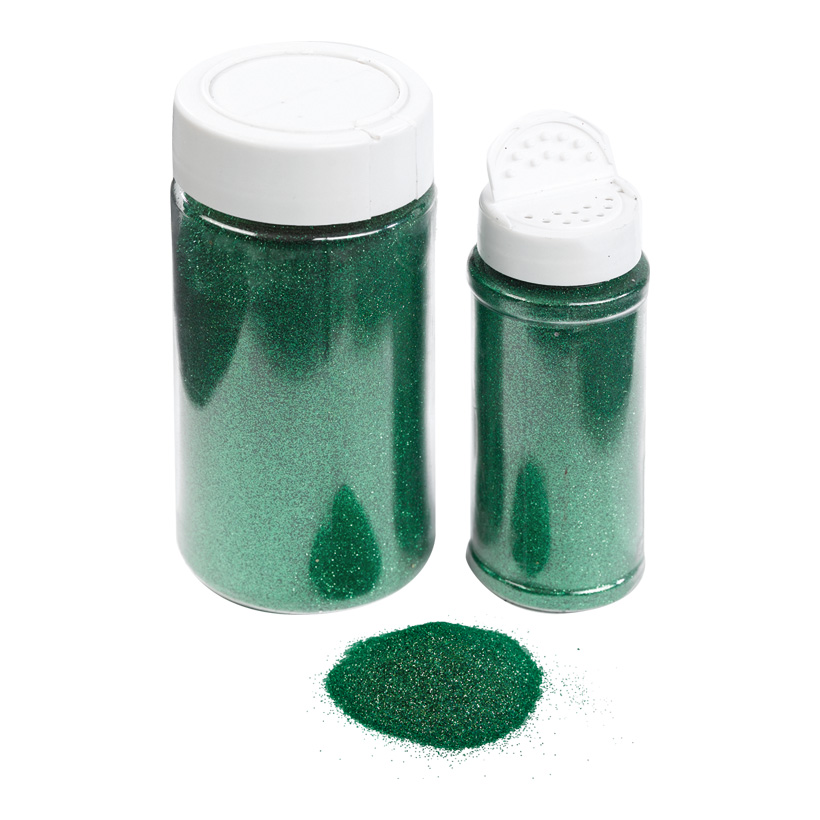 Glitter in shaker can, 250g/can, plastic