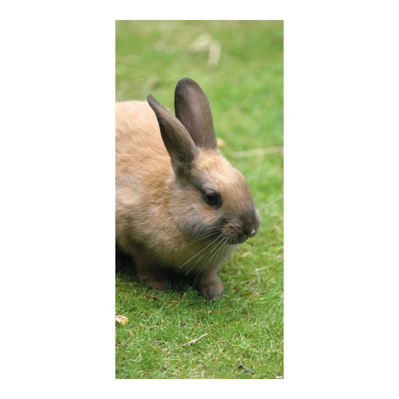 # Motivdruck "Kaninchen", 180x90cm Stoff
