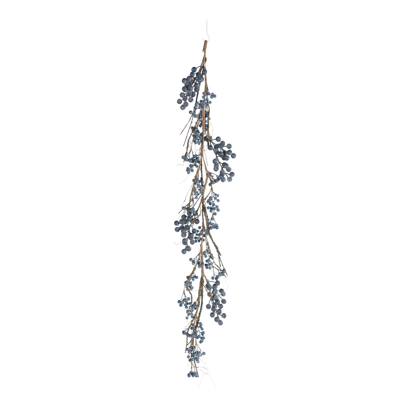 Beerengirlande, 120cm mit Beeren aus Styropor